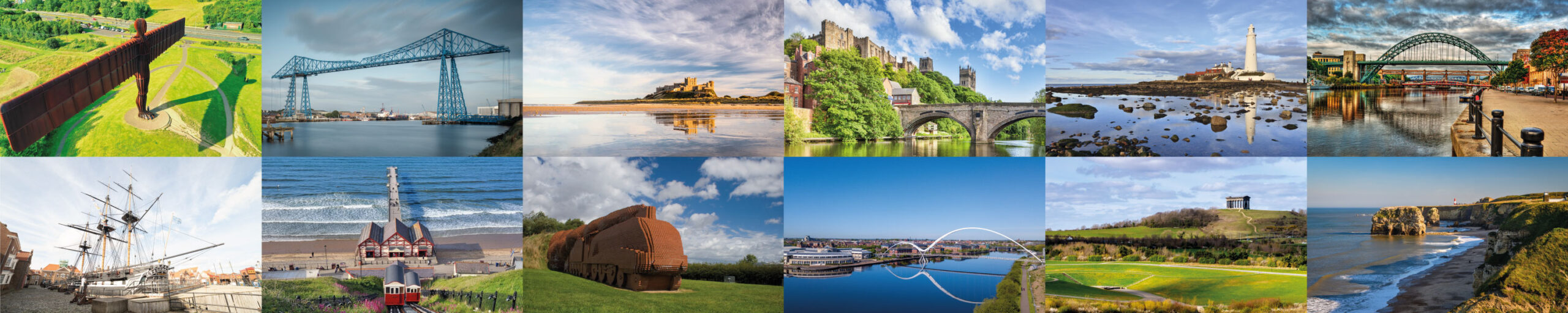 Photographs of north east landmarks