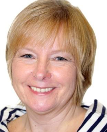 A colour photograph of Helen Radcliffe